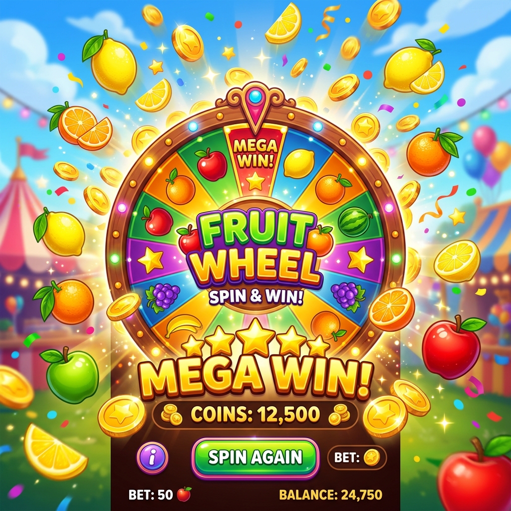 Fruit Party Wheel Game